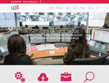 Tablet Screenshot of lgti.com.br